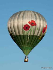 G-BORN hot air balloon, a Cameron N-77, added to the archive 7 September 2026. Photograph by Balloon Spotters Archive