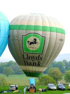 G-BOSF hot air balloon, a Thunder AND Colt Colt 69A. Photograph by Balloon Spotters Archive