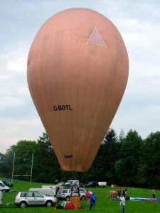 G-BOTL hot air balloon, a Colt 42R. Photograph by Balloon Spotters Archive
