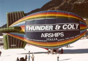 G-BPCG hot air balloon, a Thunder AND Colt Colt AS-80 Mkii. Photograph by Bill Teasdale