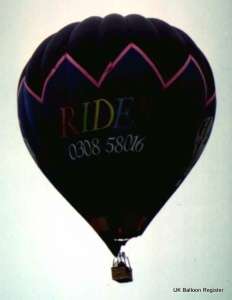G-BPCN hot air balloon, a Cameron A-160. Photograph by Mel Kirby
