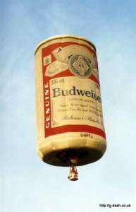 G-BPFJ hot air balloon, a Cameron CLUB-90. Photograph by G Duke