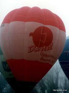 G-BPGF hot air balloon, a Thunder AX7-77. Photograph by G Duke