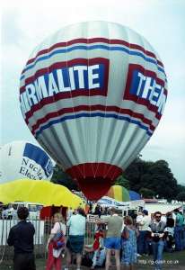 G-BPIM hot air balloon, a Cameron N-77. Photograph by Mike Clarke