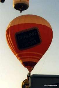 G-BPLI hot air balloon, a Thunder AND Colt Colt 77A. Photograph by G Duke