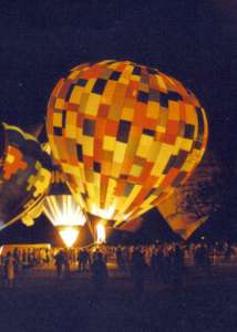 G-BPSO hot air balloon, a Cameron N-90. Photograph by Dan Whitelock