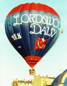 G-BPSS hot air balloon, a Cameron A-120. Photograph by Mel Kirby