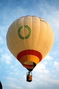 G-BPWV hot air balloon, a Thunder AND Colt Colt 56A. Photograph by Balloon Spotters Archive