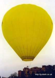 G-BPXH hot air balloon, a Thunder AND Colt Colt 17A. Photograph by slowfly.it