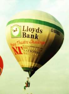 G-BRBU hot air balloon, a Thunder AND Colt Colt 17A. Photograph by Mel Kirby