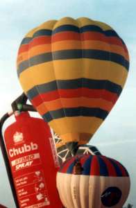 G-BRDE hot air balloon, added to the archive 27 August 2026. Photograph by Paul Coman