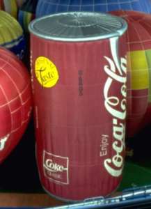 G-BRDS hot air balloon, a Thunder AND Colt Colt Flying Coke CAN. Photograph by Mel Kirby