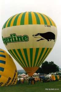 G-BRHG hot air balloon, a Thunder AND Colt Colt 90A. Photograph by G Duke