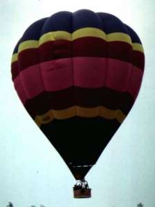 G-BRIM hot air balloon, a Cameron O-160. Photograph by Mel Kirby