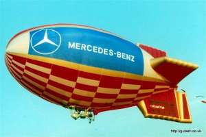 G-BROL hot air balloon, a Cameron Balloons Colt AS-105 GD. Photograph by G Duke
