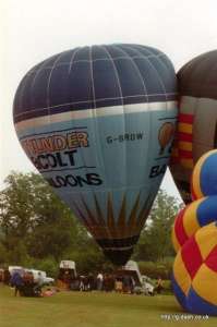 G-BROW hot air balloon, a Thunder AND Colt Colt 90A. Photograph by G Duke