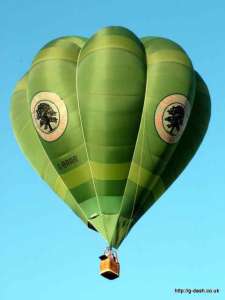 G-BRRR hot air balloon, a Cameron V-77, added to the archive 7 September 2026. Photograph by Balloon Spotters Archive