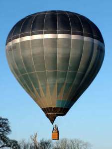 G-BRRU hot air balloon, a Thunder AND Colt Colt 90A. Photograph by Balloon Spotters Archive