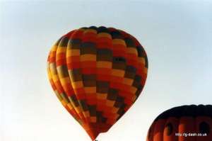 G-BRTH hot air balloon, a Cameron A-180. Photograph by G Duke