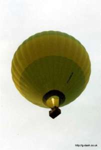 G-BRVC hot air balloon, a Cameron N-180. Photograph by G Duke