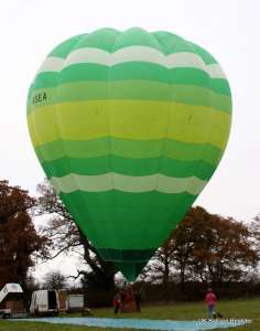 G-BSEA hot air balloon, a Thunder AX7-77. Photograph by Bill Teasdale