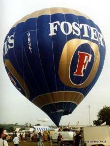 G-BSEI hot air balloon, a Cameron N-90. Photograph by G Duke