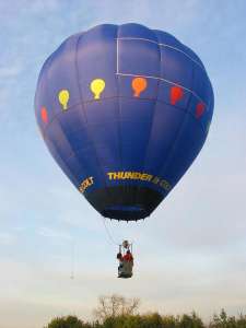 G-BSEN hot air balloon, a Thunder AND Colt Colt 31A. Photograph by Cameron Balloons