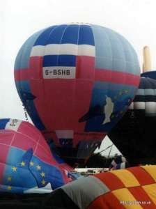 G-BSHB hot air balloon, a Thunder AND Colt Colt 69A. Photograph by G Duke