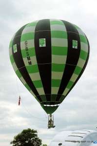 G-BSMM hot air balloon, a Thunder AND Colt Colt 31A. Photograph by Mike Clarke