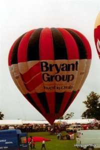 G-BSZY hot air balloon, a Cameron A-180. Photograph by G Duke