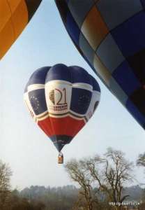 G-BTCV hot air balloon, a Cameron V-90. Photograph by G Duke
