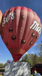 Maltesers hot air balloon G-BTFU, a Cameron N-90. Photograph by Dave