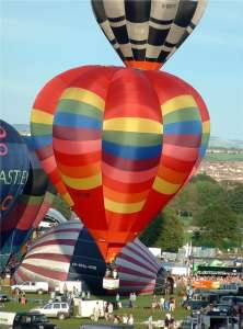 G-BTHF hot air balloon, a Cameron V-90, added to the archive 7 September 2026. Photograph by Balloon Spotters Archive