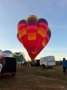 G-BTHF hot air balloon, a Cameron V-90, added to the archive 15 September 2026. Photograph by jack101