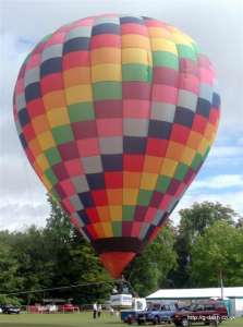 G-BTHX hot air balloon, a Thunder AND Colt Colt 105A. Photograph by Mark Neal