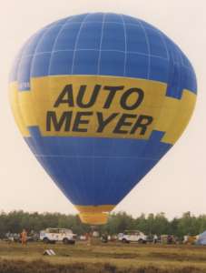 G-BTKK hot air balloon, a Thunder AND Colt Colt 240A. Photograph by H Koch