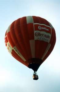 G-BTOI hot air balloon, a Cameron N-77. Photograph by Balloon Spotters Archive