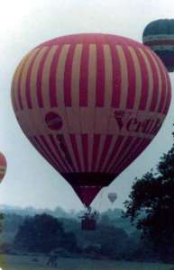 G-BTOY hot air balloon, a Cameron N-77. Photograph by Bill Teasdale