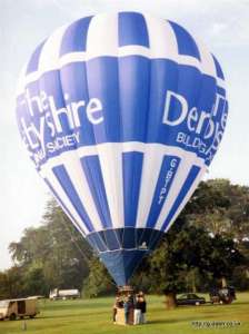 G-BTPT hot air balloon, a Cameron N-77, added to the archive 7 September 2026. Photograph by G Duke