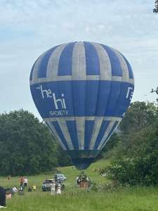 G-BTPT hot air balloon, a Cameron N-77, added to the archive 14 September 2026. Photograph by R0nN1e