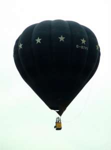 G-BTPX hot air balloon, a Cameron Balloons Thunder AX8-90 S1. Photograph by Balloon Spotters Archive
