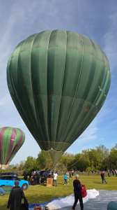 G-BTRL hot air balloon, a Cameron N-105. Photograph by Dave