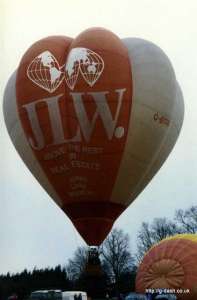 G-BTRX hot air balloon, a Cameron V-77. Photograph by G Duke