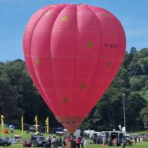 G-BTSX hot air balloon, a Thunder AX7-77