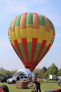 G-BTTS hot air balloon, a Thunder AND Colt Colt 77A. Photograph by G Bann