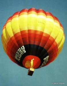 G-BTXU hot air balloon, a Cameron A-210. Photograph by Mel Kirby