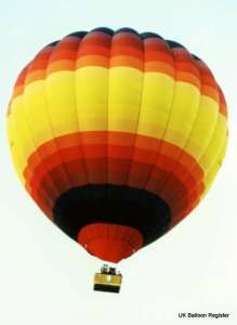 G-BTXV hot air balloon, a Cameron A-210. Photograph by Mel Kirby