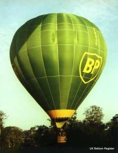 G-BUAE hot air balloon, a Thunder AX8-105 S2, added to the archive 7 September 2026. Photograph by Michael Clarke
