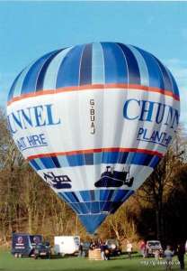 G-BUAJ hot air balloon, a Cameron N-90, added to the archive 7 September 2026. Photograph by Balloon Spotters Archive