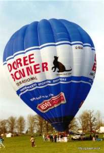 G-BUAY hot air balloon, a Cameron A-210, added to the archive 7 September 2026. Photograph by Balloon Spotters Archive
